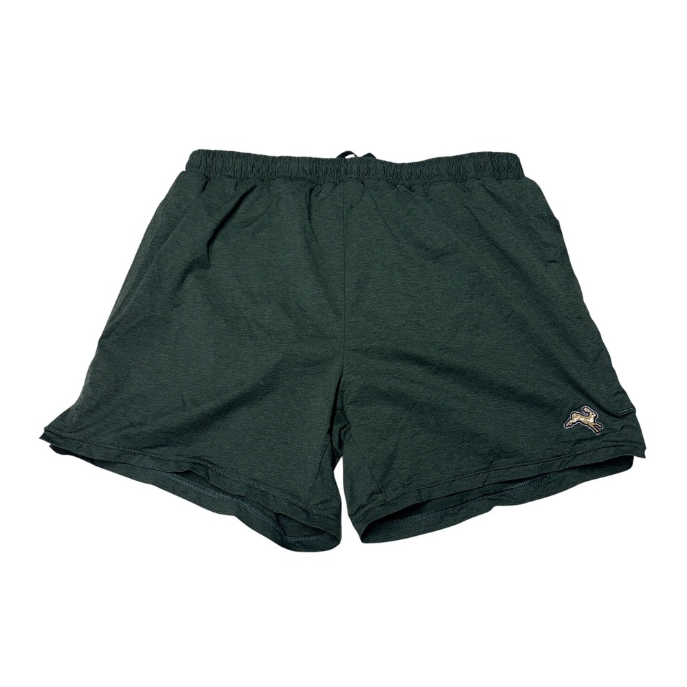 Tracksmith Session Shorts Mens Small W27 L5 Forest Green Heather Running